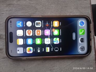 телефон iphone 14: IPhone 14 Pro Max, Б/у, 256 ГБ, Зарядное устройство, 100 %