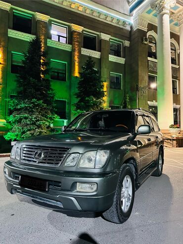 тесла х: Lexus LX: 2002 г., 4.7 л, Автомат, Газ, Внедорожник