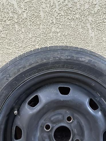 e klass: Комплект из 4 колес в сборе: стальные диски + летние шины Hankook. - — 2