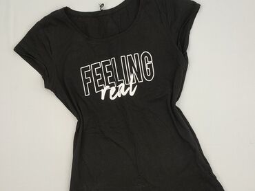 białe t shirty basic: F&F, T-shirt damski, rozmiar L