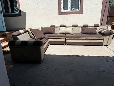 sofa: Угловой диван, C подушками — 1
