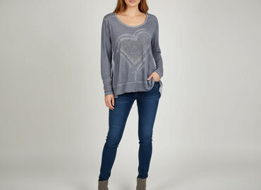 c and a bluzy: TREDY, Women's blouse, size L (EU 40)