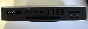 Masaüstü kompüterlər və iş stansiyaları: Apple Mac mini 2014 İl=2014 CPU= i5 4278 2,6 Ghz Ram= 8 GB Yaddaş= — 3