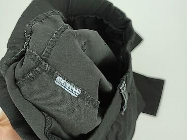 czarne cargo pull and bear: Spodnie materiałowe damskie, rozmiar S — 4