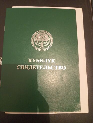 улуш жер арендага: 5 соток, Айыл чарба үчүн, Башкы ишеним кат
