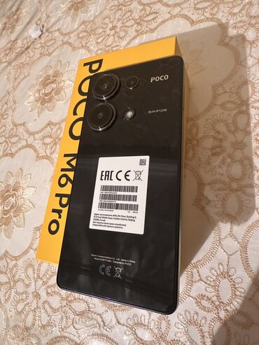 Poco: Poco M6 Pro, 256 GB, Barmaq izi