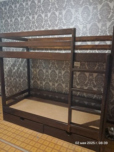 комод детский пластиковый бишкек: Двухъярусная кровать, Б/у, С выкатной системой