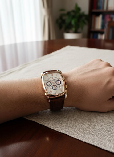 Qol saatları: Yeni, Qol saatı, Patek Phillipe, rəng - Qızılı — 1