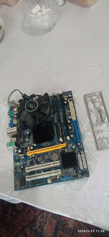 процессор сокет 1155: Материнская плата, Б/у, LGA775, Mini-ATX, Для ПК