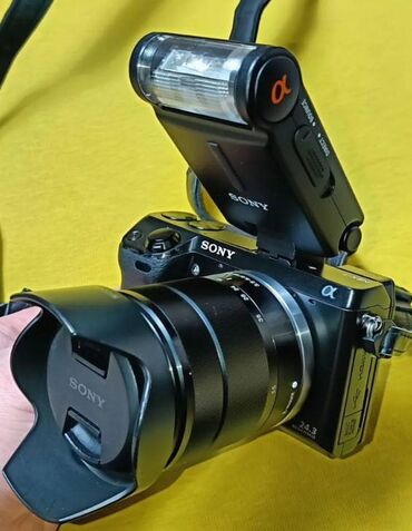фото апарат сони: Sony nex 7 kit 18-55 Счётчик затвора - 1500 кадров Внешний вид с
