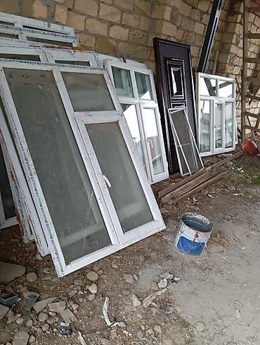 qaraj qapı: Alcipan profrli 4 metraliq biri 3aznGence Darvaza qapi Plastik — 6