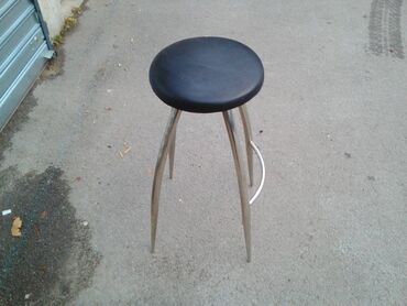 stolice za plazu tempo: Chair for garden, Metal, color - Black, Used