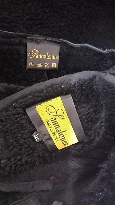 Женская одежда: Длинная женская натуральная дублёнка Sannalenna, размер 3XL. - Цвет — 3