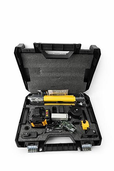 ölçü lazeri: №: 10496 Məhsulun adı: Lazerli nivelir DeWALT FTR38490, 16 şüa, 4D - — 3