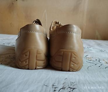 Cipele: Ženske cipele kožne cipele – bež br 39. - Brend: SAF-GER (etiketa — 5