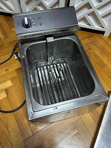 Ostali kuhinjski aparati: Profesionalna friteza od nerđajućeg čelika sa jednom kadom - — 3