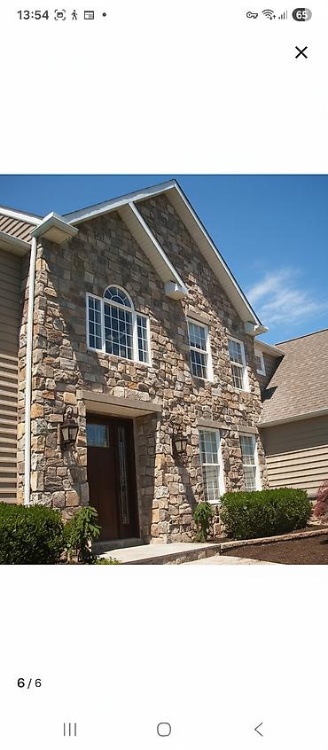 Фасадные сэндвич панели: Фасадные панели под камень от 650 сом за кв. м. Описание: - — 1