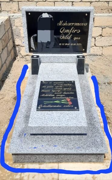 Başqa xidmətlər: Mukəmməl seviyyede usta işi ilə hazırlanan məzar daşları — 9