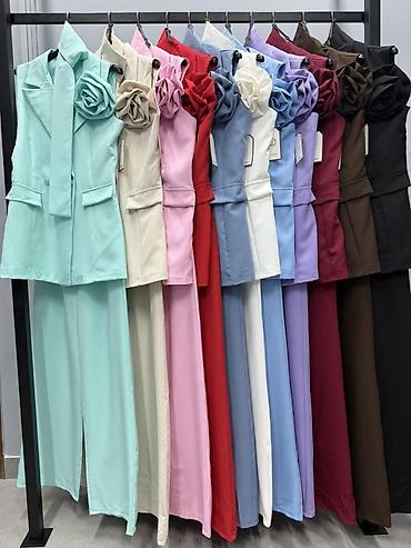 baletanke walkmaxx: Elegantni ženski komplet – prsluk i pantalone širokih nogavica 3500 — 6