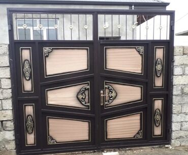 Həyət darvazaları: Salam qiymetler 650manatdan başlayır.Darvazalar rusiya i̇stehsalı olan — 39