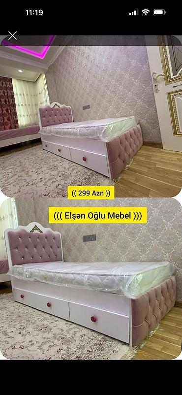 Tək nəfərlik çarpayı – Elşən Oğlu Mebel Qiymət: 299 AZN - Zərif