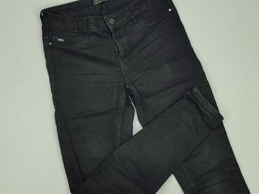 zara spodnie czarne z wysokim stanem: Zara, Джинси жіночі, розмір S