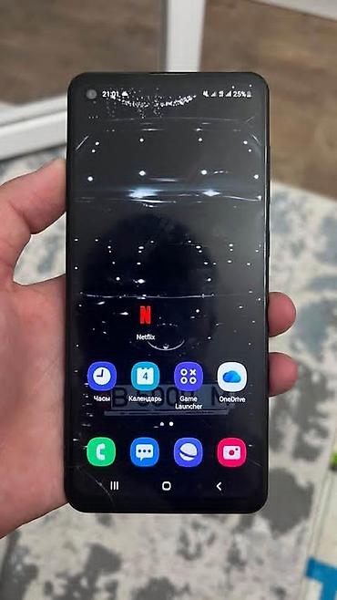 Мобильные телефоны и аксессуары: Samsung Galaxy A21S, Б/у, 64 ГБ, цвет - Синий, 2 SIM — 2