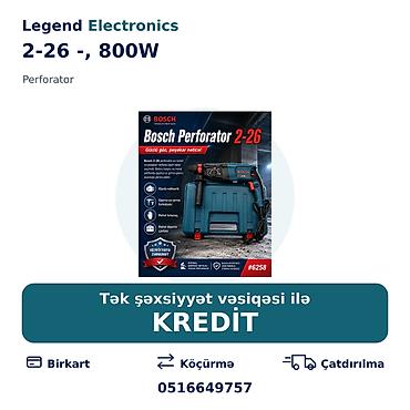 perfarator: Elan başlığı: Perforator 2-26 -, 800W Elan mətnı: Bosch Perforator — 1