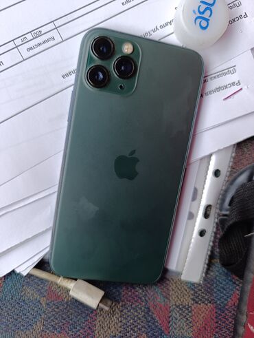 бишкек мониторы: IPhone 11 Pro, Б/у, 256 ГБ, Защитное стекло, 70 %