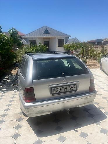 cruiser: Mercedes-Benz C‑Class Universal (W202) – gümüş rəngli stansiyon vaqon — 4