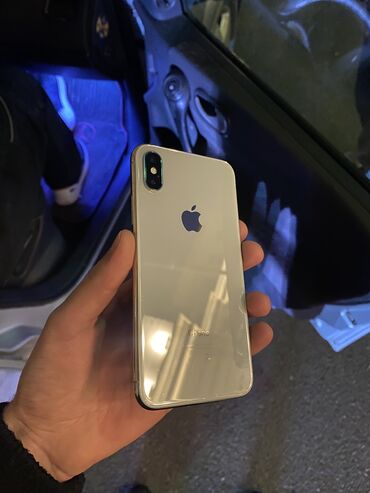 barter 6s: IPhone X, 64 GB, Ağ, Face ID