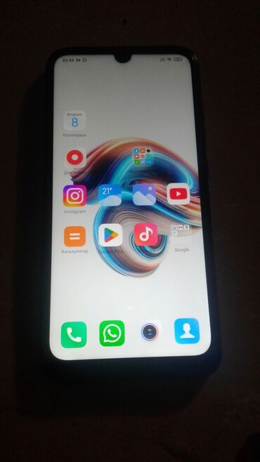 бу плазменные телевизоры: Redmi, Redmi Note 7, Б/у, 64 ГБ, цвет - Голубой
