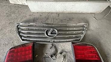 120 prado: Бампер Lexus, Б/у — 10