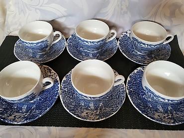 Ostali antikviteti: Solje engleske za kafu,caj Crown Ducal iz 70ih.god. Solje engleske — 8