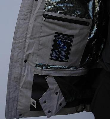 Zimske jakne: Muška zimska jakna – siva - Topla, punjena jakna sa proštepom u — 10