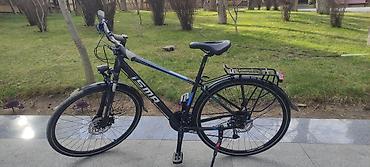 Şəhər velosipedləri: Çərçivə ölçüsü: 18 Wheel size 700C Çərçivə: Aluminum Maşa (vilka): SR — 2