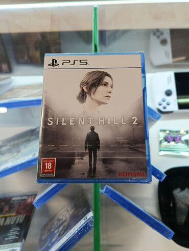 дисковый: Видеоигра Silent Hill 2 для консоли PlayStation 5. Обложка игры