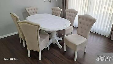 Setovi stolova i stolica: Trpezarijski setovi stolova i stolica, više modela. Detalji dizajna i — 20