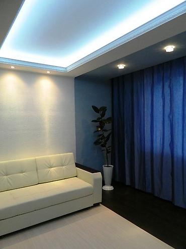 Натяжной потолок: Натяжной потолок Глянцевое Монтаж — 5