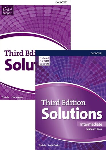 книга solutions pre intermediate: Solutions НОВОЕ
