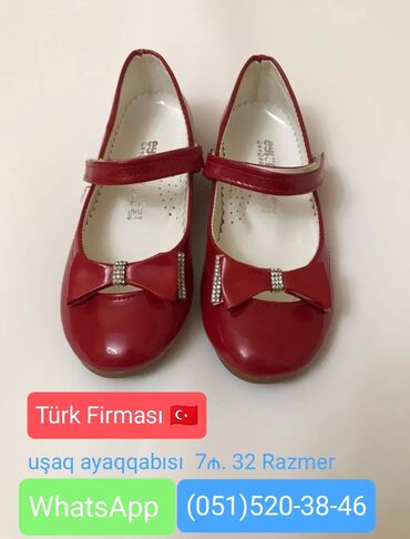 Uşaq ayaqqabıları: Türk Firması Ayaqqabı 
 32 Razmer