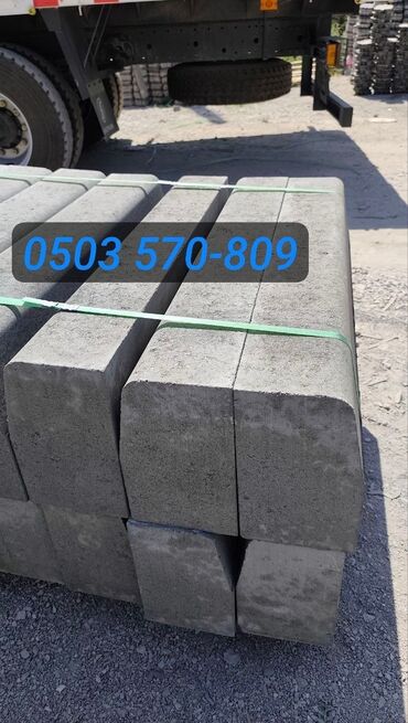 Дорожные бордюры: Дорожный бордюр, Прессованный, ЖБИ (Железобетонный), Новый — 11