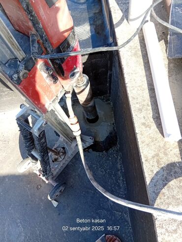Beton işləri: Beton kəsmə beton deşmə xidməti Karot - HILTI DD 200 / 350 ilə 25 ° — 10