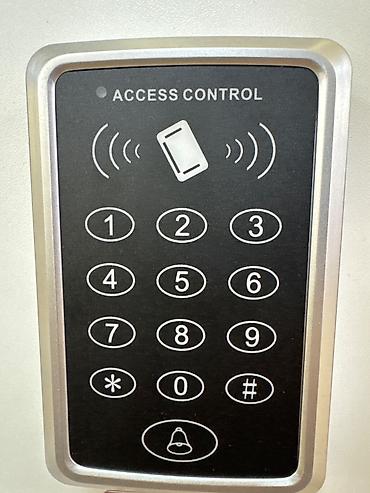 Qapı zamokları: Acces Control T11 – kart və şifrə ilə giriş idarəetmə paneli - Kart — 1