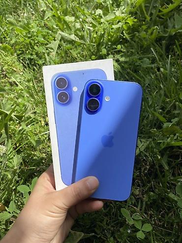 Apple iPhone: IPhone 16, Синий, Коробка — 1