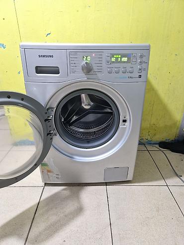 məişət texnikası: Paltaryuyan maşın Samsung, 6 kq, İşlənmiş, Avtomat, Kredit yoxdur, Ödənişli çatdırılma — 3