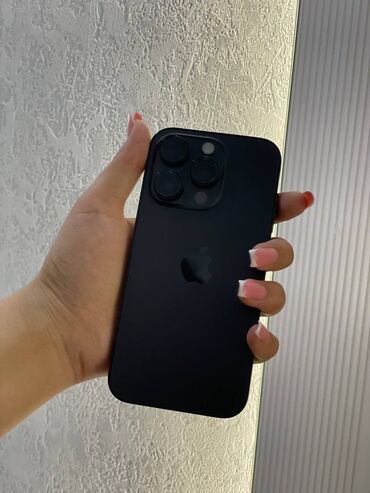 айфон 100: IPhone 14 Pro, Колдонулган, 256 ГБ, Кара, Каптама, 80 %