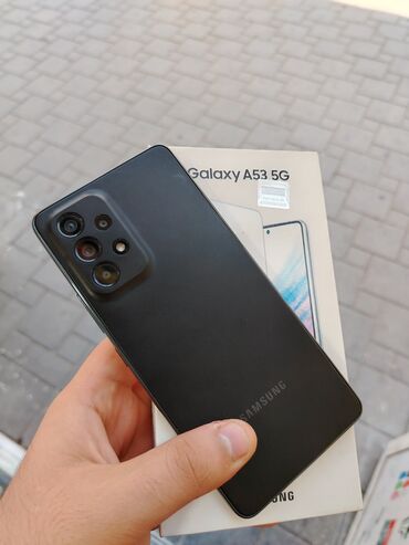 Samsung Galaxy A53 5G, 128 ГБ, цвет - Черный, Гарантия