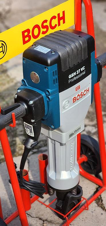 бетонолом: Отбойный молоток / бетонолом bosch gsh 27 vc professional ( новый) — 8