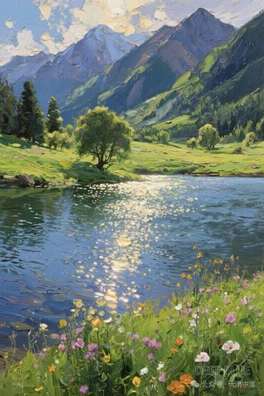 Картины: Картины для интерьера — серия пейзажей и флористики - Картина 1 — 9